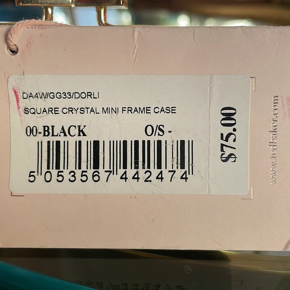 Ted Baker London Clutch - Square Crystal Mini Frame Case - Picture 4 of 6